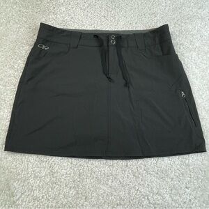 Outdoor Research Skort Skirt Outdoors Hiking Camping Nylon in Black Size 12